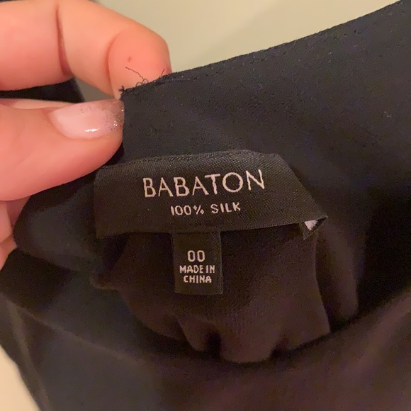 Babaton silk dress. - Picture 3 of 3